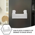 thumbnail image 4 of Estante de almacenamiento con ventosa para refrigerador, estante con ventosa para nevera, estante para latas de bebidas, 4 of 6