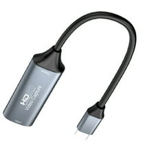 Type-C USB 2.0 Video Capture Card 4K -Compatible to Type-C Gaming Live Streaming Video Recorder 4K /30Hz