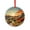 Pattern-2, variant on Vintage National Park Retro Glass Christmas Ornament Hikers Campers Gift Round Christmas Ornament for Home Office Xmas Tree Decor