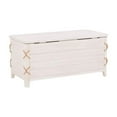thumbnail image 4 of Bowery Hill Wood White Storage Chest Rectangular Cedar Lined 38" x 18" x 18", 4 of 21