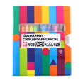 thumbnail image 1 of Sakura Crepas Crayon de Couleur Coupé Soft Case 12 Couleurs 5 FY12-R1(5), 1 of 5