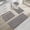 Gray, variant on Ileading Bathroom Rugs Sets 4 Piece with Lid Cover Absorbent Microfiber Bathroom Shower Mat Set
