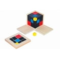thumbnail image 1 of IFIT Montessori Trinomial Cube, Montessori Toys Math Materials, 1 of 2