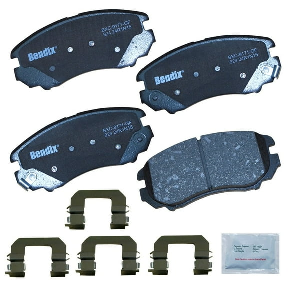 Disc Brake Pad Set Fits select: 2013 KIA SOUL, 2003-2010 HYUNDAI SONATA