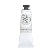 Gamblin 1980 Oil Color, 37ml, Transparent White