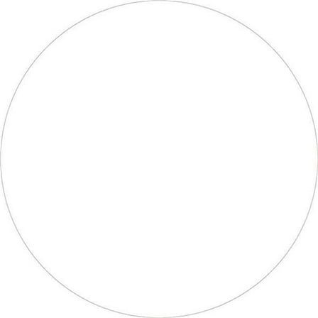 2 in. Circle - White Removable Labels - Roll of 500