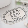 thumbnail image 3 of Funny Bath Mats Cute Cartoon Bath Rugs Soft Tufted Microfiber Non Slip Bathroom Door Mat Carpet Bedroom Durable Living Room Kitchen Doormat Area Rug R, 3 of 5