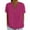 Hot Pink, variant on YOTMKGDO Short Sleeve V-Neck Shirt | Women's able Casual V Neck d Top T Shirt, summer tops for women (Sage Green, L)
