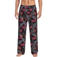 thumbnail image 1 of Balery Colorful Hawaii Palms Pantalones de pijama para hombre, pijama ultraligero, pantalón de descanso-Medium, 1 of 6