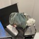 thumbnail image 2 of Bolso de mezclilla de nicho para mujer, nuevo y popular bolso bandolera con cadena que combina con todo, bolso tipo cubo con cordón, 2025, 2 of 5