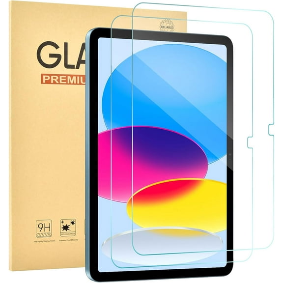 Fesign 2 Pack Screen Protector for iPad 11th A16 2025 [11 Inch],iPad 10th Generation [10.9 inch] 2022,9H Hardness Tempered Glass Film for iPad 11/10th,Case Friendly,Touch Sensitive,Anti-Scratch
