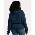 thumbnail image 3 of JERZEES IC49MR Ultimate CVC Hooded Sweatshirt-Indigo Heather-S, 3 of 6