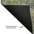 thumbnail image 5 of Addison Rugs Mayfield Premium Machine Washable Transitional Abstract Pewter Rectangle Rug, 3' x 5', 5 of 6