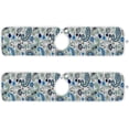thumbnail image 2 of Coolnut 2 Pack Faucet Mat Splash Guard for Kitchen Sink, Traditional Indian Paisley 14x5 Inch Super Absorbent Microfiber Sink Protector Mat, Kitchen Sink Mat Machine Washable Kitchen Sink Accessories, 2 of 7