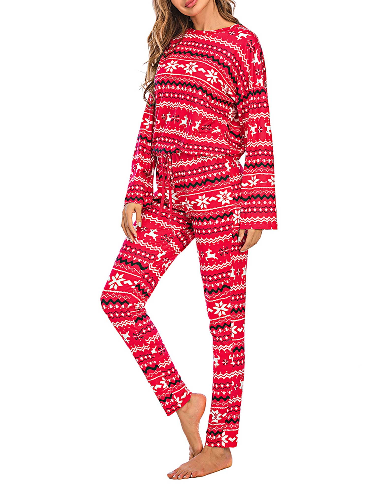 silk christmas pajamas