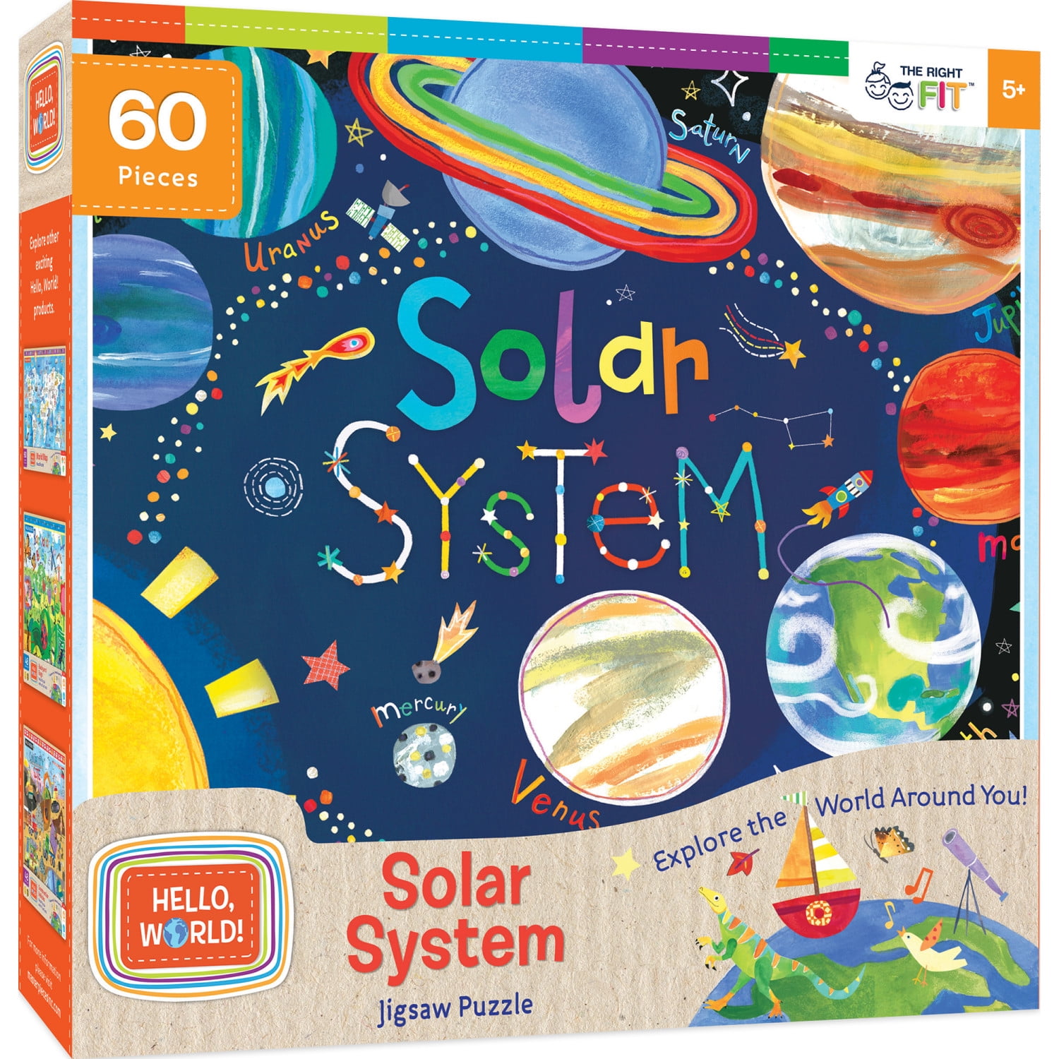 MasterPieces Kids Licensed Planet World Space Earth Jigsaw