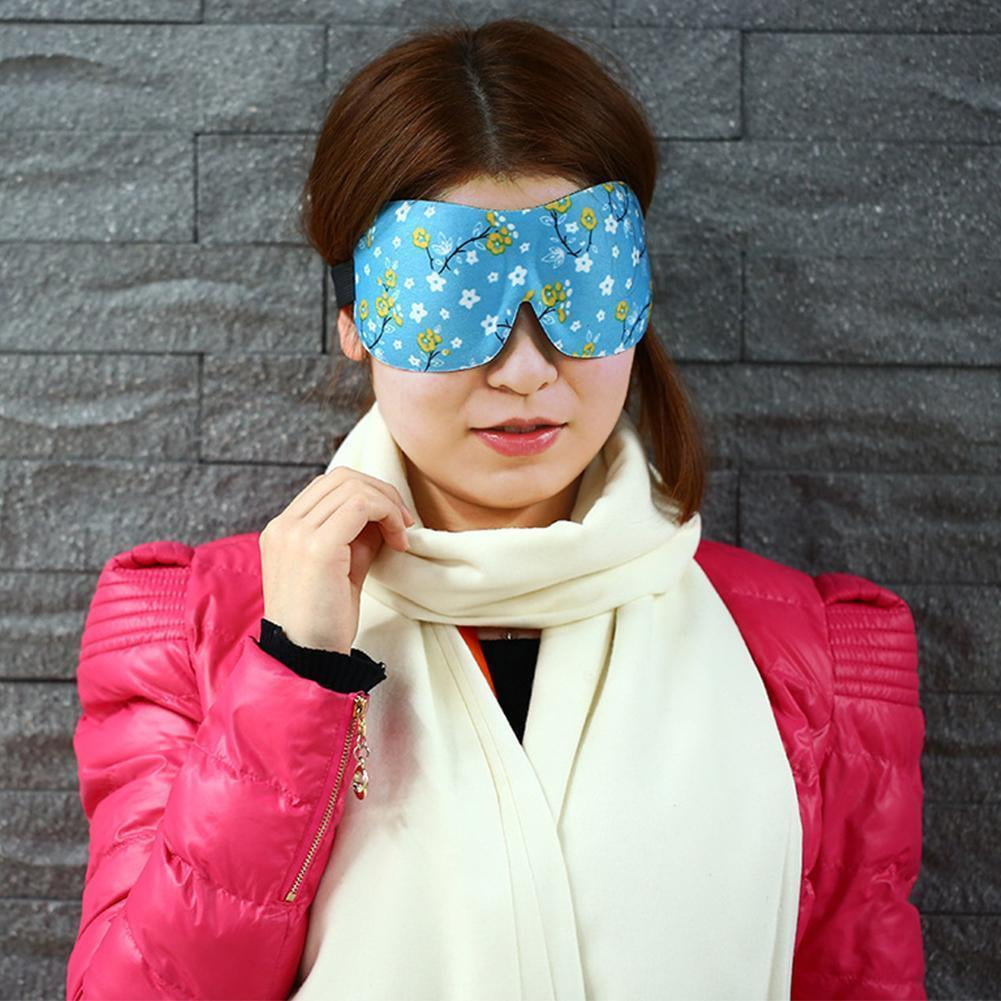 Unisex 3d Sleep Mask, Lightweight & Comfortable Soft Travel Eye Mask Sleeping Blindfold Z0Z8