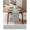 thumbnail image 6 of Table Runners 70 Inches Long Dress Scarves, Sage Green Grey Striped Farmhouse Coffee/Dining/Kitchen Table Decor, Holiday Table Runner, Horizontal Lines Simple Minimalist 13x70 Inch, 6 of 7