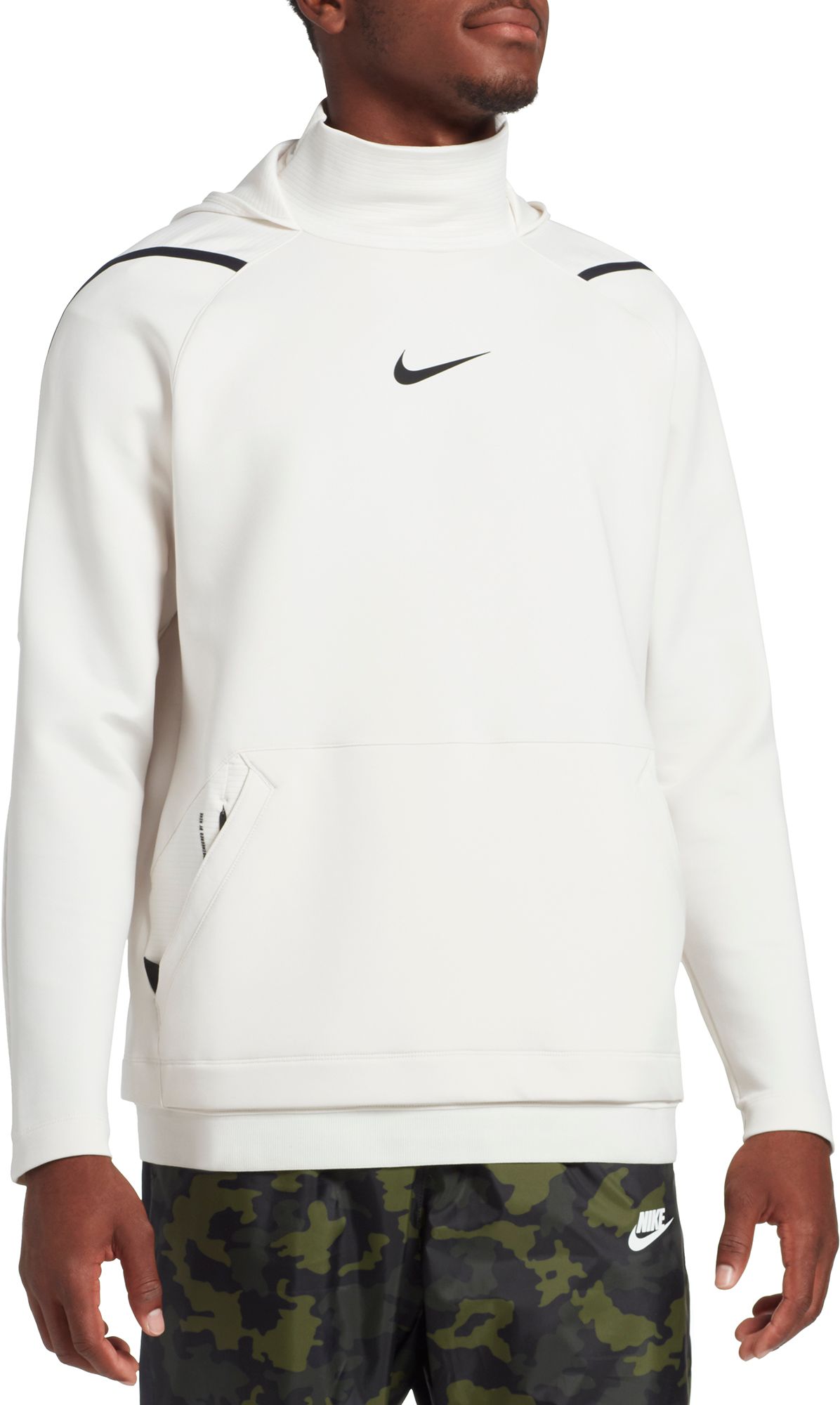 nike pro pullover hoodie