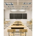 thumbnail image 2 of Ceiling Light Cover for Classroom, Brown Blue Checkered Plaid Magnetic Fluorescent Light Covers Filter for School,Office, 2X4&nbsp; FT, Pack of 3, Rustic Buffalo Plaid, 2 of 8