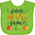 thumbnail image 3 of Inktastic Future Apple Farmer Apples and Leaves Boys or Girls Baby Bib, 3 of 4