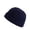 Dark Blue, variant on Unisex Fashion Warm Winter Casual Knitted Hat Solid Color All- Thick Hat Lean Dad Hat
