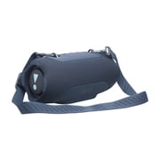 JBL Xtreme 5 - Portable waterproof speaker with massive legendary JBL sound, ambient edge lighting, and a convenient shoulder strap - Blue