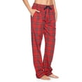 thumbnail image 1 of Ashford & Brooks Women's Woven Pajama Sleep Pants, 1 of 4