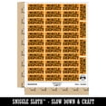 thumbnail image 2 of Mobile Deposit Bank Check Sticker Set - Orange - Gloss Finish - 1.5" Small, 2 of 7