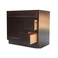 thumbnail image 3 of Vanity Art VA4036-2RB 36 in. Vanity Cabinet with Knockdown, Brown, 3 of 4
