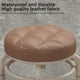 thumbnail image 3 of Taburetes Bajos con Ruedas Universal Giratoria 360 Grados PU, 3 of 7