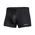 thumbnail image 1 of lobloo sous-Vêtements de Protection Athlétiques pour Hommes, Rembourrés avec Compression, TG Noir, 1 of 4