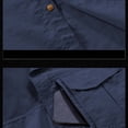 thumbnail image 6 of Vmvidoty Men's Tactical Dress Shirt - Short Sleeve Dark Blue M, 6 of 8