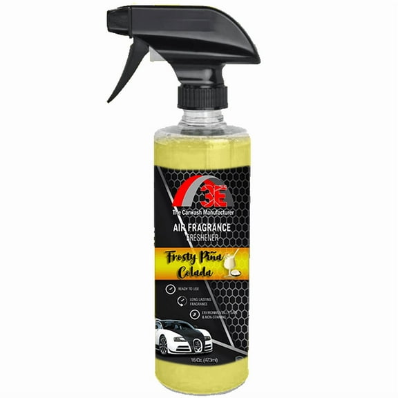 3E Frosty Pinacolada Air Freshener and Odor Eliminator, Long-Lasting Scent, Great for Cars, Trucks, SUVs, RVs & More, 16 fl oz