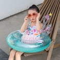 thumbnail image 3 of Anillo de natación de cisne con purpurina inflable, flotador de piscina de doble cisne divertido, flotador de piscina de verano para niños Ormromra CPB-DE-SSW471-3, 3 of 5