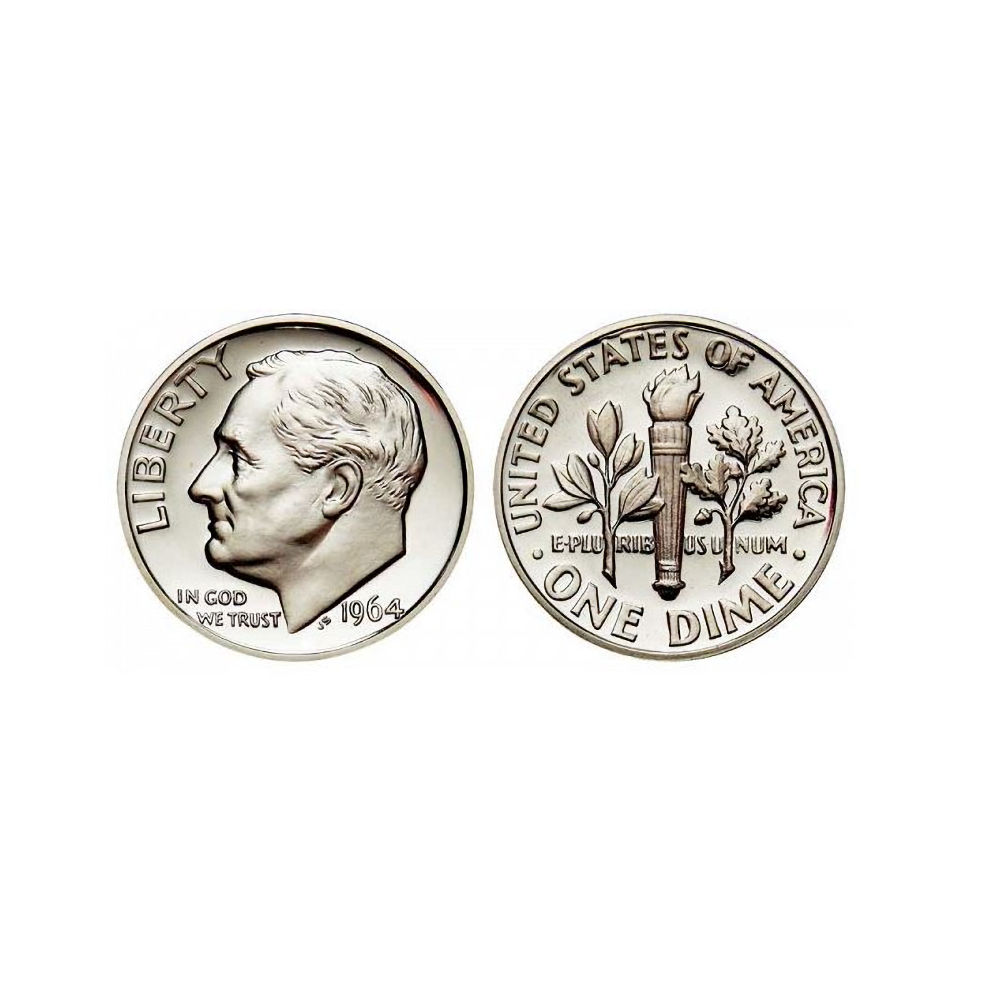 American Treasure Mint Rare Silver Roosevelt Dimes - image 4 of 6