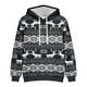 thumbnail image 1 of Hombres Casual Moda Sudadera con capucha Navidad 3D Print Pullover Top de manga larga Pompotops oipoqjl39028, 1 of 5