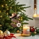 thumbnail image 5 of CaiYueKe Alphabet Christmas Ornaments, 26 Pc Set DIY Christmas Tree Letters, Acrylic Letter Pendants with Santa Hat Design, Xmas Decor for Tree Home Holiday Decorations, Acrylic Letters, 5 of 7