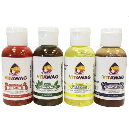 Vitawag Tous Super Natural concentré pour chiens et suppléments liquides Cat