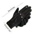 thumbnail image 3 of Waterproof Windproof Fleece Lined Touchscreen Gloves Warm Cycling Skiing Outdoor Sports Gloves Wear Resistant Zipper Gloves for Men and Women, 3 of 7
