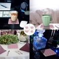 thumbnail image 2 of FMSHPON Halloween Ghost and Candy Set of 6 Coaster for Drinks, Absorbent Ceramic Stone Coasters Cup Mat with Cork Base for Home Kitchen Room Coffee Table Bar Decor, 2 of 4