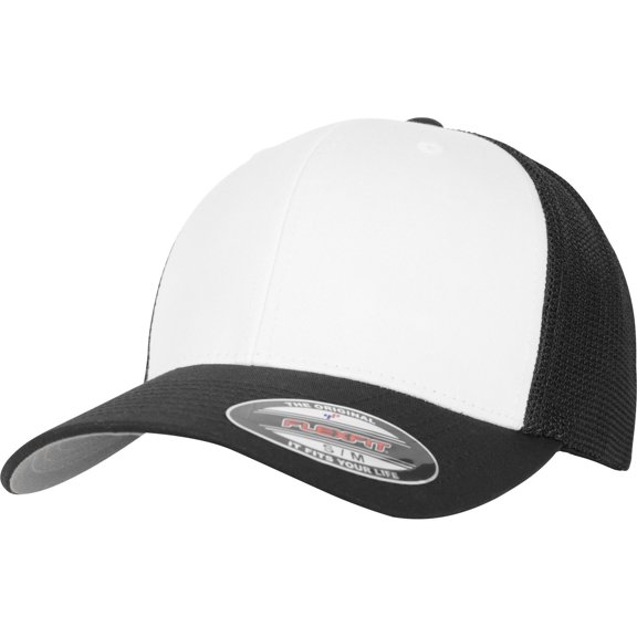 Flexfit by Yupoong Adults Colored Front Mesh Trucker Cap