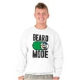 thumbnail image 3 of Beard Mode On Bluto Funny Bearded Men Big & Tall Sweatshirt Brisco Brands 2X, 3 of 5