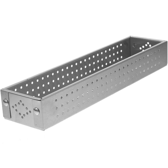 UPOUART Silverware Set Organizer 304 Stainless Steel Cutlery Holder 11.8X2.7X1.6In 1Pcs