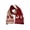 Red, variant on Christmas Scarf Winter Fashion Outdoor Warm Plaid Solid Color Holiday Party Gift Unisex Men Women