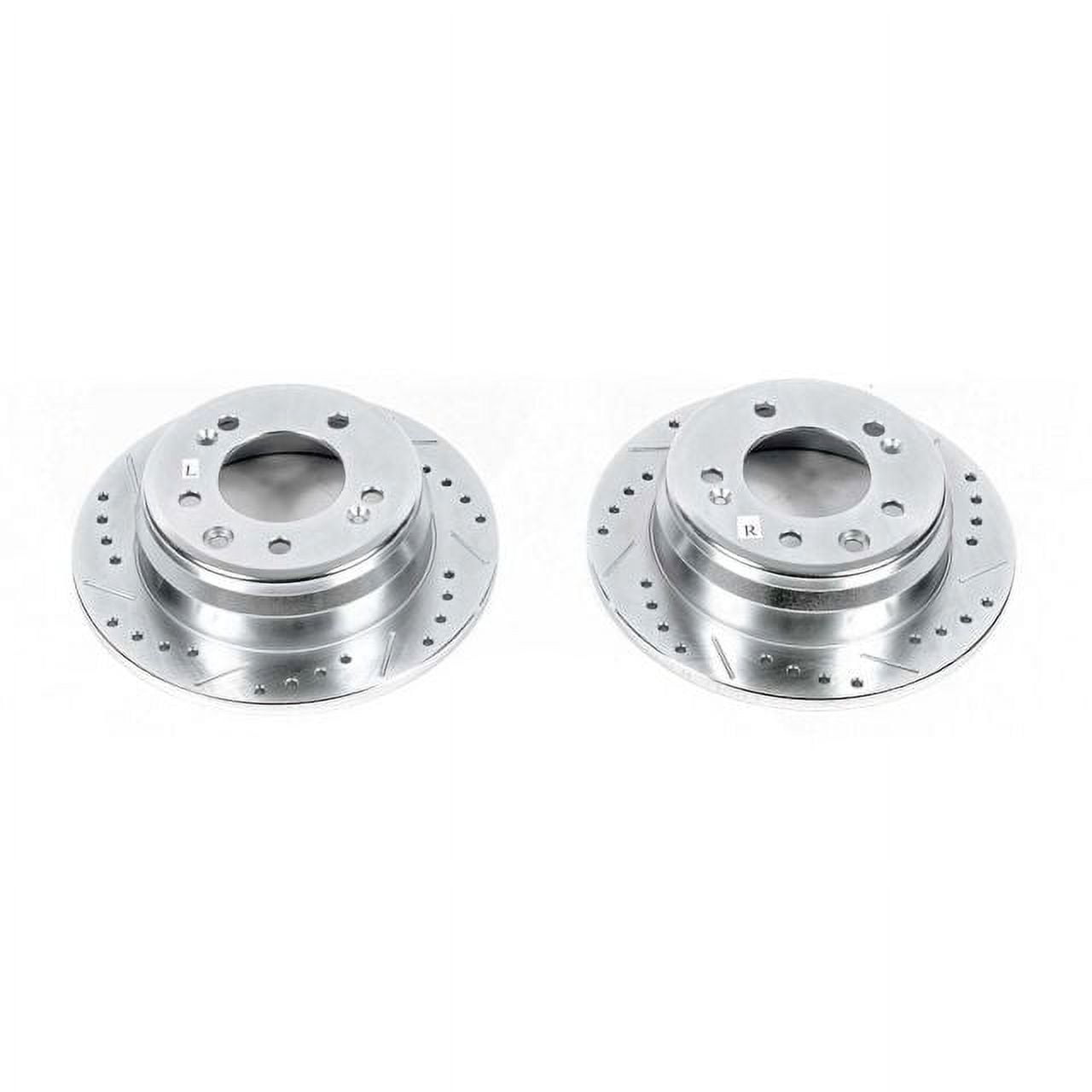 Powerstop JBR1526XPR PSBJBR1526XPR EVOLUTION DRILLED & SLOTTED ROTORS