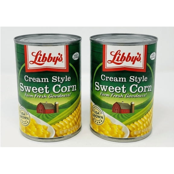 Libby's Canned Cream Style Sweet Corn, 14.75 oz, 2 Pack