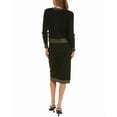 thumbnail image 2 of Nanette Nanette Lepore womens  2pc Cardigan & Skirt Set, XL, Black, 2 of 3