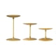 thumbnail image 1 of Juego de 3 candelabros de pilar para centros de mesa, candelabros para sala de estar Bandeja de oro, 1 of 9