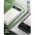 thumbnail image 4 of i-Blason Ares Series Designed Case for Google Pixel 6 Pro 2021 Release, Full-Body Rugged Clear Bumper Case with Built-in Screen Protector (Gray), 4 of 9